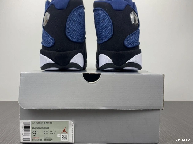 1st Kicks Shoes DJ5982-400 Air 13 Brave Jordan Blue 0709